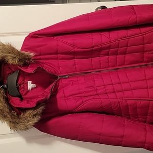 Brand New- Never Worn- Susan Graver Ladies 3/4 Length Size 1X Zip Winter Coat